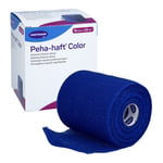 Peha-haft Color Fixierbinde latexfrei 10 cmx20 m blau Tovalcare Produktbild 3