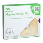Mepilex Border Flex Schaumverband haftend 7,5x7,5 cm Tovalcare