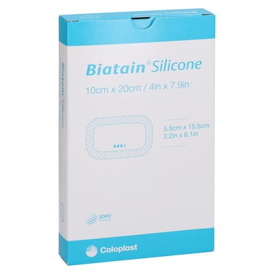 Biatain Silicone Schaumverband 10x20 cm ToRa Pharma