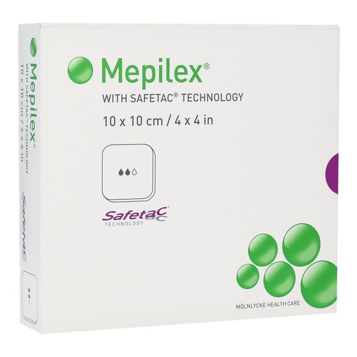 MEPILEX 10x10 cm Schaumverband