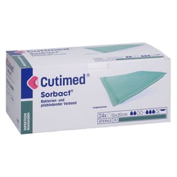 Cutimed Sorbact Saugkompressen 10x20 cm ToRa Pharma