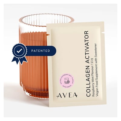 AVEA Collagen Activator Himbeer-Minz Pulver