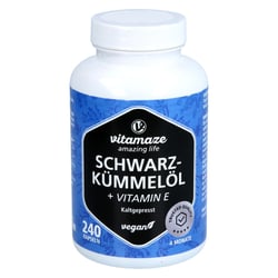 SCHWARZKÜMMELÖL Kapseln+Vitamin E