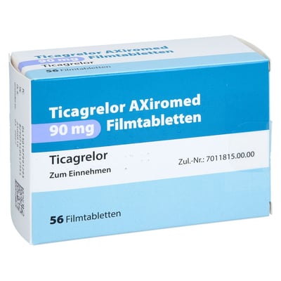 Ticagrelor AXiromed 90 mg Produktbild 1