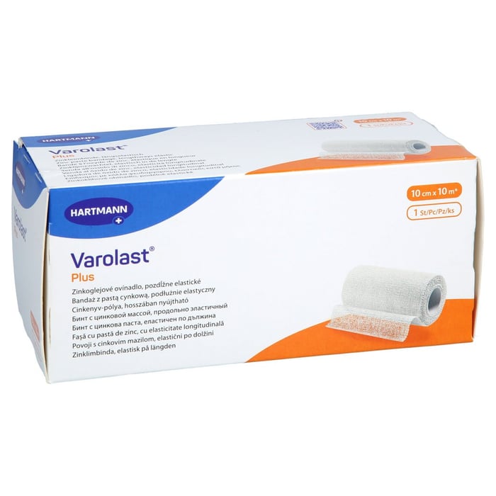 VAROLAST Plus Zinkleimbinde 10 cmx10 m