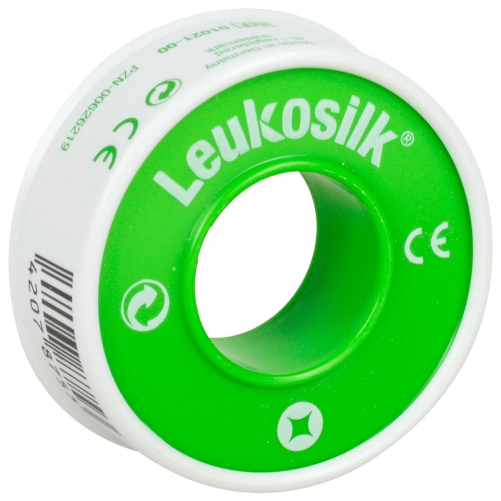 LEUKOSILK 1,25 cmx5 m