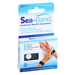SEA-BAND Akupressurband f.Erwachsene black