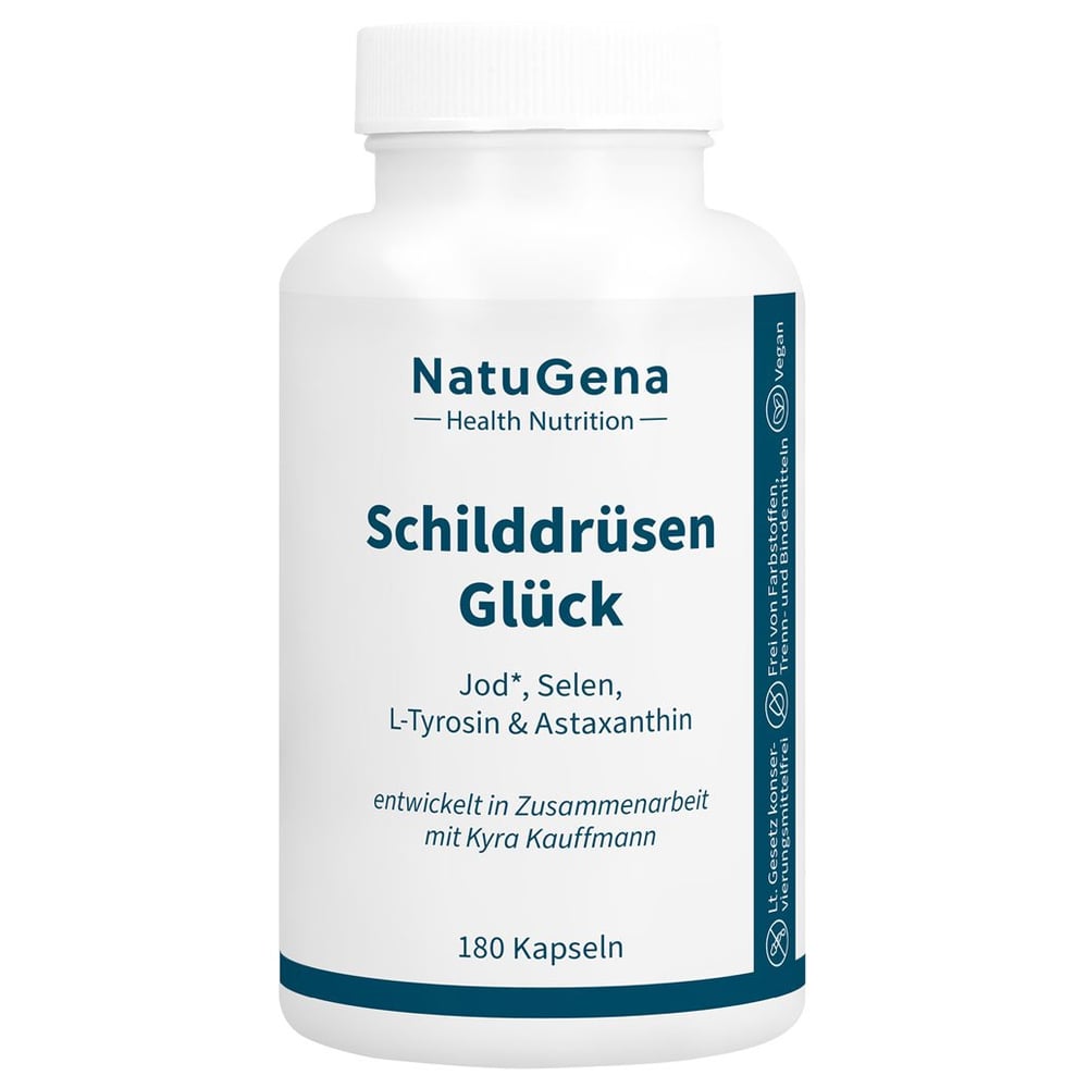 SCHILDDRÜSENGlück Jod+Selen+L-Tyrosin Kapseln