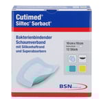 Cutimed Siltec Sorbact B PU-Verb.10x10 cm Docpharm