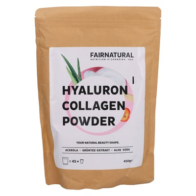 FAIRNATURAL Kollagen Hyaluron+Vitamin C Pulver
