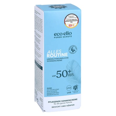 ECO ELIO Alles Routine Sonnencreme LSF 50+