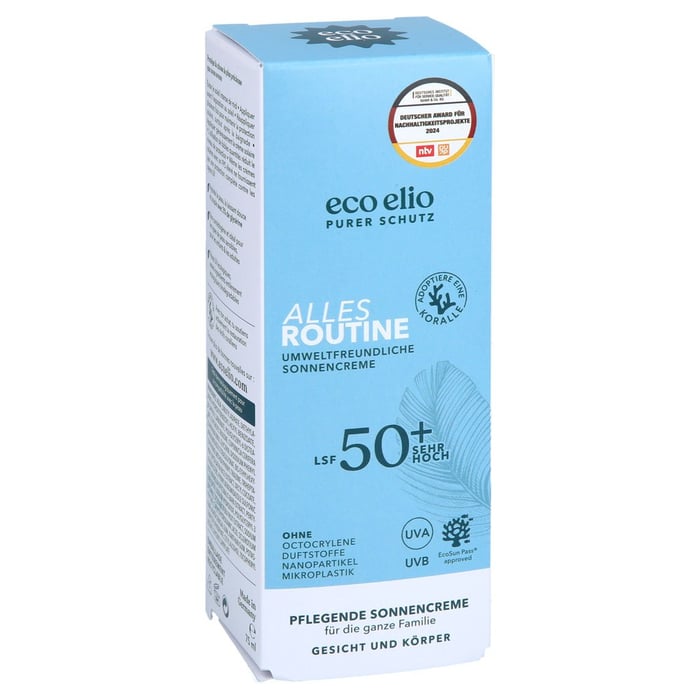 ECO ELIO Alles Routine Sonnencreme LSF 50+