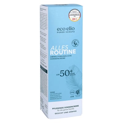 ECO ELIO Alles Routine Sonnencreme LSF 50+