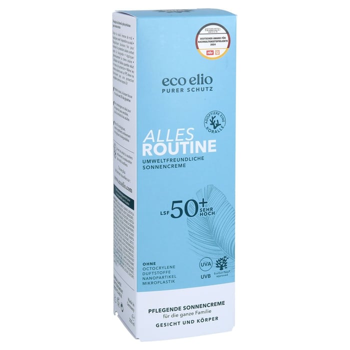 ECO ELIO Alles Routine Sonnencreme LSF 50+