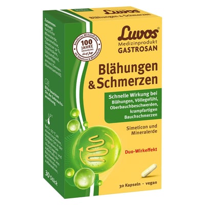 LUVOS Gastrosan Blähungen & Schmerzen Kapseln