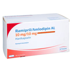 Ramipril/Amlodipin AL 10 mg/10 mg STADA