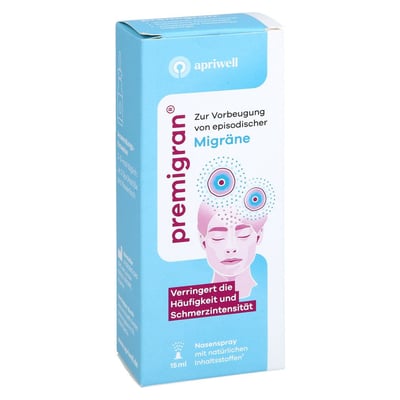 PREMIGRAN Migränespray Apriwell Nasenspray