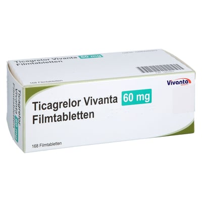 Ticagrelor Vivanta 60 mg