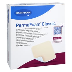 PERMAFOAM classic Schaumverband 10x10 cm