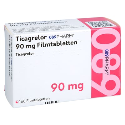 Ticagrelor 089PHARM 90 mg