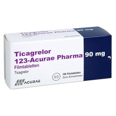 Ticagrelor 123-Acurae Pharma 90 mg