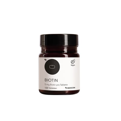 BIOTIN 5 mg Biotin pro Tablette