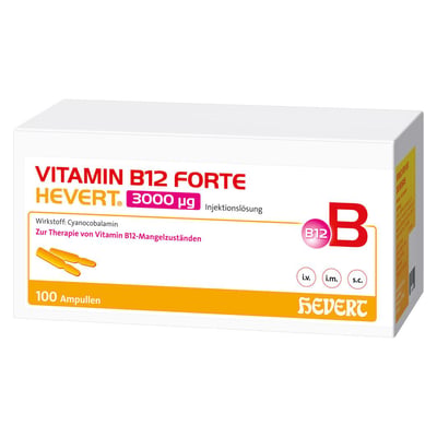 Vitamin B12 forte Hevert 3000 Mikrogramm