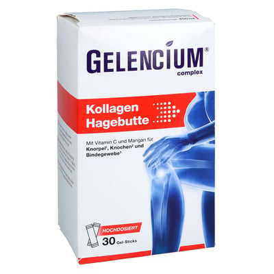GELENCIUM Kollagen Hagebutte Direkt-Sticks+Vit.C Produktbild 1