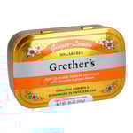 GRETHERS Ginger Lemon zuckerfrei Pastillen Dose