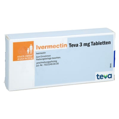 IVERMECTIN Teva 3 mg Tabletten