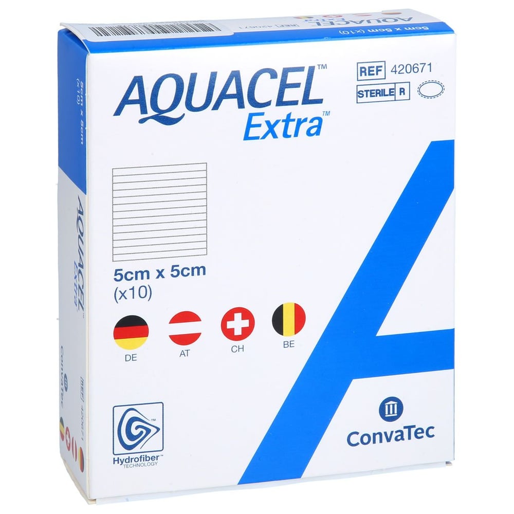 AQUACEL Extra 5x5 cm Verband
