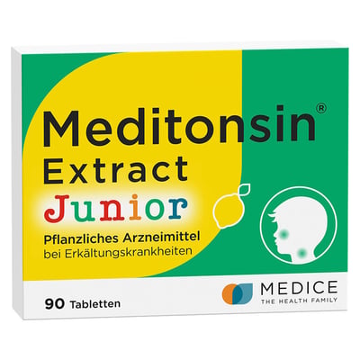 Meditonsin Extract Junior Pflanzliche Erkältungstabletten