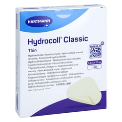 HYDROCOLL Classic Thin Wundverband 7,5x7,5 cm + Prisoma
