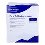 PEHA SCHLITZKOMPRESSEN 10x10 cm steril