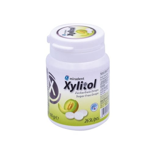 MIRADENT Xylitol Drops Melon Dose