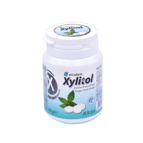MIRADENT Xylitol Drops Mint Dose