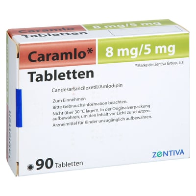 Caramlo 8 mg/5 mg