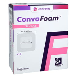 CONVAFOAM Silicone Verband 10x10 cm
