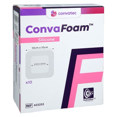 CONVAFOAM Silicone Verband 10x10 cm Produktbild 1