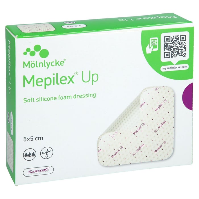 MEPILEX Up 5x5 cm Schaumverband