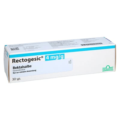 RECTOGESIC 4 mg/g Rektalsalbe