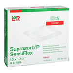 SUPRASORB P SensiFlex border 10x10cm