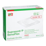 SUPRASORB P SensiFlex border lite 5x5cm