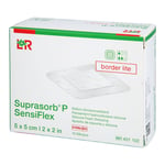 SUPRASORB P SensiFlex border lite 5x5cm