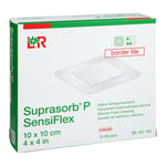 SUPRASORB P SensiFlex border lite 10x10cm