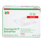 SUPRASORB P SensiFlex border 5x5cm