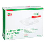 SUPRASORB P SensiFlex border 7,5x7,5cm