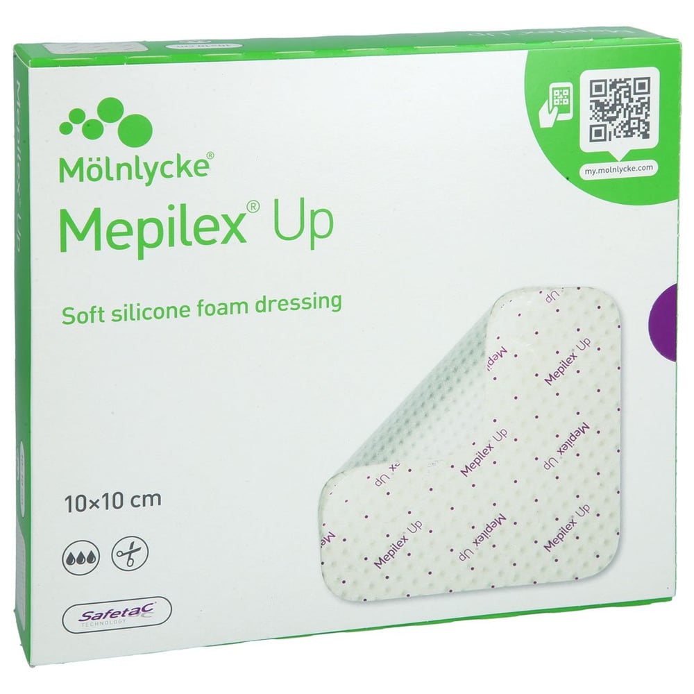 MEPILEX Up 10x10 cm Schaumverband