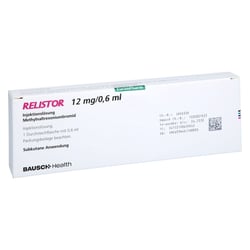 RELISTOR 12 mg/0,6 ml Injektionslösung Dsfl.