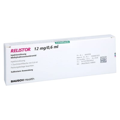 RELISTOR 12 mg/0,6 ml Injektionslösung Dsfl. Produktbild 1